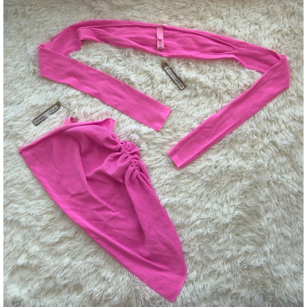 SKIMS | Recycled Swim Cut Out Cover Up Set | Taffy